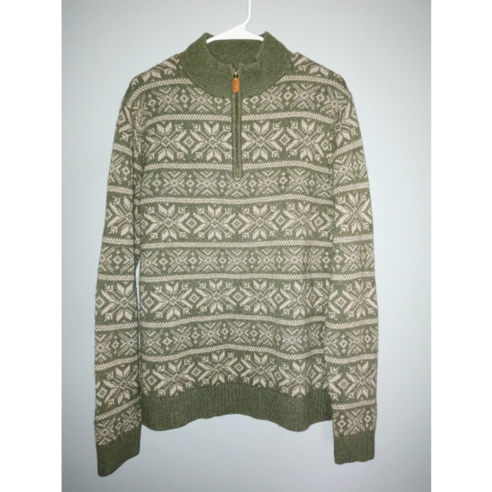 Vineyard Vines Wool Cashmere Quarter Zip Pullover